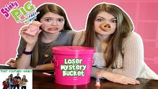 Playing Stinky Pig - Losers Get Mystery Bucket Item That Youtub3 Family