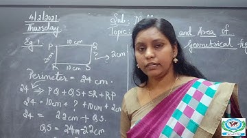 Class 4. Area & Perimeter part 2