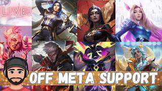 🔴Streamer Reporting For Duty! OFF META SUPPORT/MID??!! LET'S GO! :)🔴#leagueoflegends #league