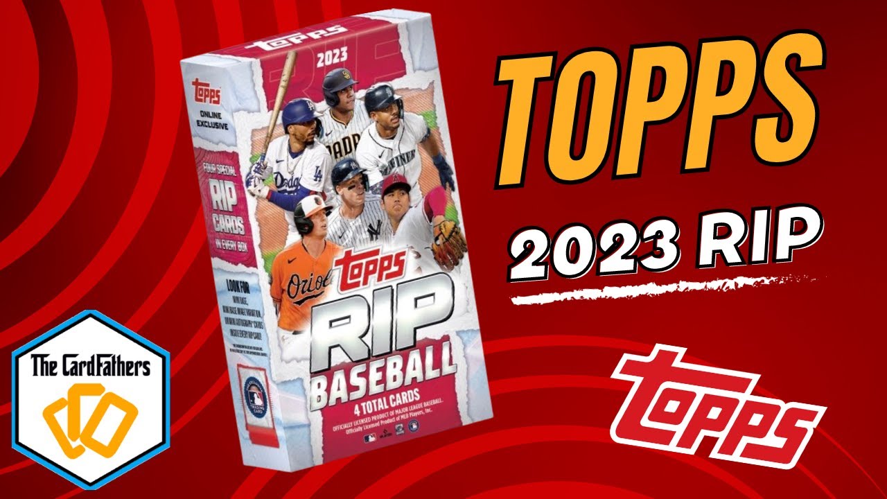Topps Rip Topps Rip 2023 - Auto and Nice RC Parallel! - YouTube