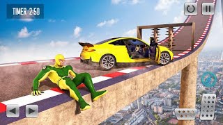ANDROID VIDEO GAME - SUPER HERO GT RACING CAR STUNTS:  NEW CAR GAMES 2020 screenshot 5