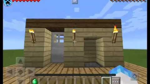 Minecraft PE | Toll Gate (redstone) | tutorial👍