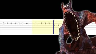 Garten of Banban - Last Ticket to the Abyss (Easy Guitar Tabs Tutorial)