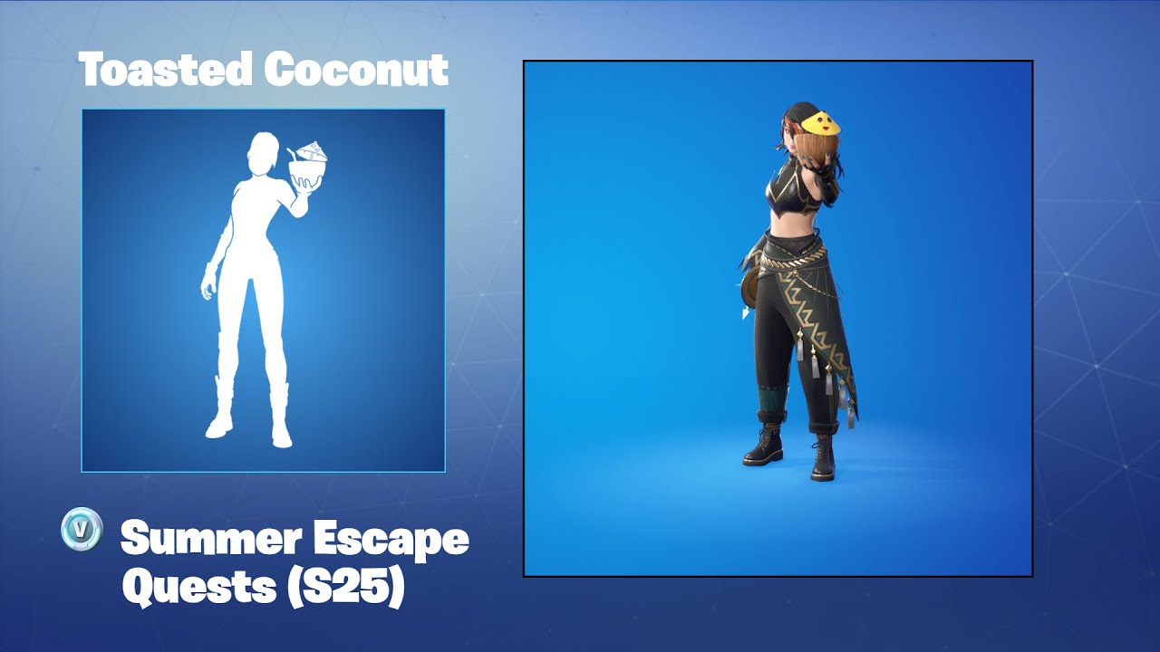 Toasted Coconut | Fortnite Emote - YouTube