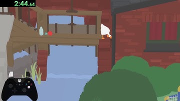 Boot Ascension w/ Controller (Untitled Goose Game Mail% Speedrun)