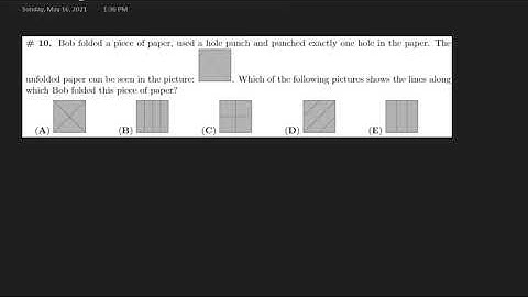Math Kangaroo level 5 & 6 2017  question 10 solution by Anish