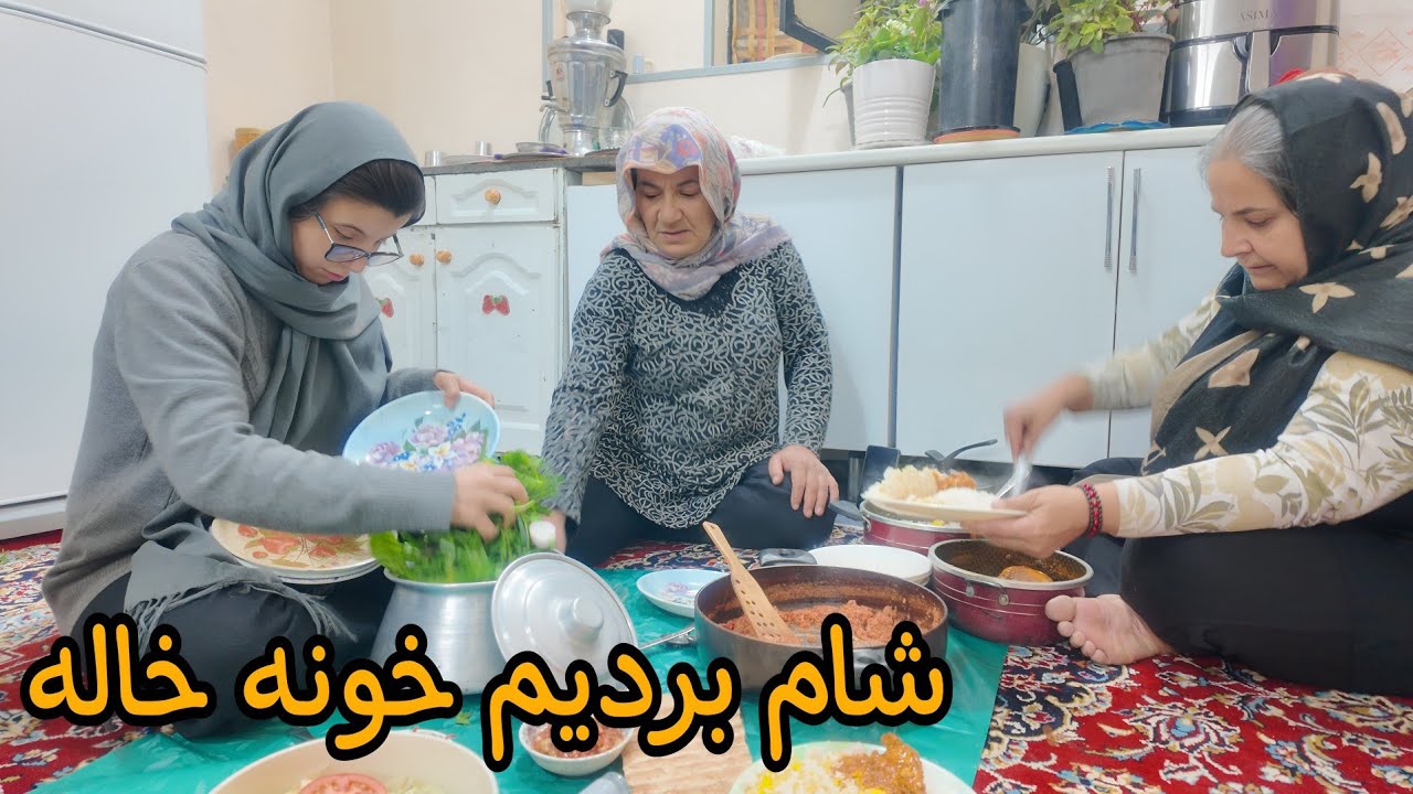 اومدن مامان وبابا وغذایی که قسمت جای دیگه شد😇#ولاگ_فارسی #روزمرگی #آشپزی 