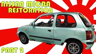 Купил за 30.000р Nissan Micra k11 [часть 2] / Nissan Micra restoration [part 2]