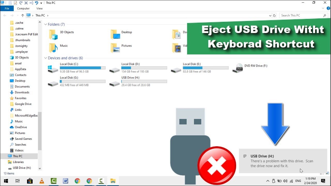 Analítico menta orden eject usb windows 10 borde Gimnasia Agradecido | Family Man Librarian