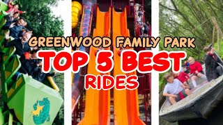 Top 5 rides at GreenWood Family Park - Y Felinheli, Wales | 2022 screenshot 5