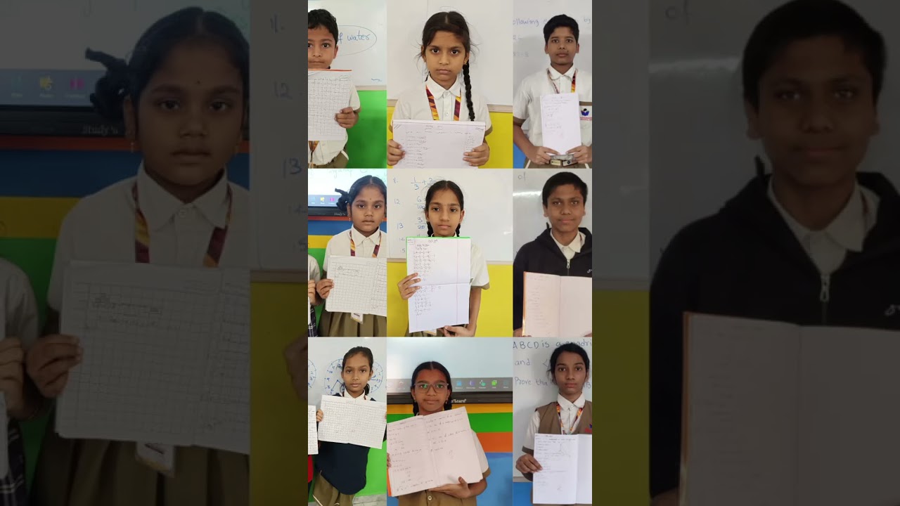 Math Drill Winners...@..The Masterminds International School KPHB9th phase