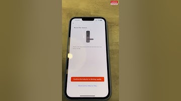 How to connect Lenovo smart lock WiFi (Lenovo A1 model)