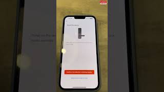 How to connect Lenovo smart lock WiFi (Lenovo A1 model) screenshot 4