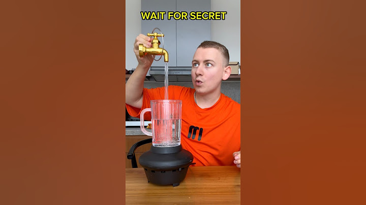 FLOATING TAP WATER SECRET