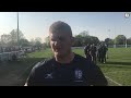 Reaction | Richmond (A) Greene King IPA Championship 19/04/2019