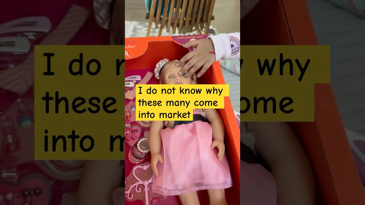 Our Generation Audra-18 inches- I’m scared of such toys it reminds me of Annabelle 🤷‍♀️🤦‍♀️