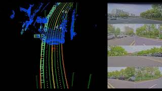 3D Object & Map Detection (6V + 1L，city(安亭新镇) )