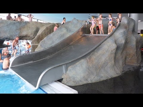 Breitrutsche am Erlebnisbecken