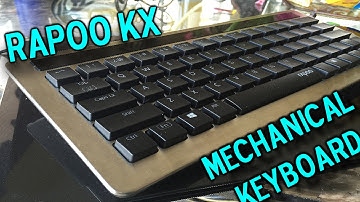 Rapoo KX Unboxing - Wireless Mechanical Keyboard (First Impressions)