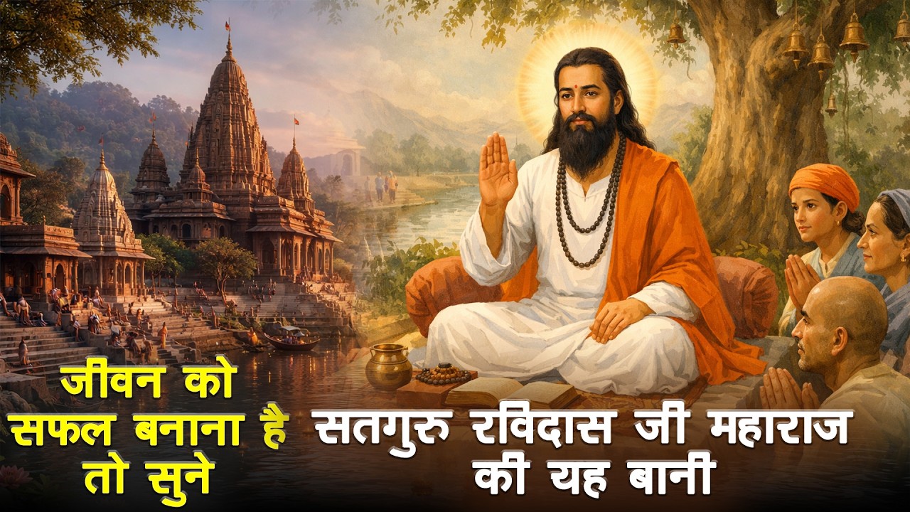Jivan Ko Safal Banane Liye Sune Satguru Ravidas Ji ki Yah Bani...