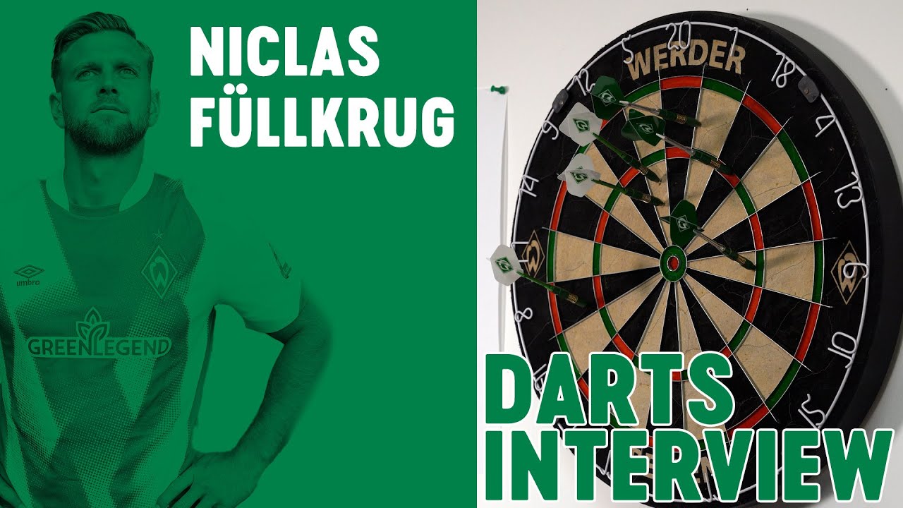 Niclas Füllkrug im DARTS-Interview SV Werder Bremen