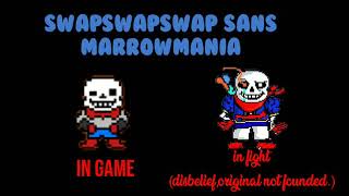 SwapSwapSwap sans. Marrowmania.