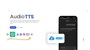 🔥 How to Download ChatGPT Text-to-Speech Audio Output with AudioTTS 🔥