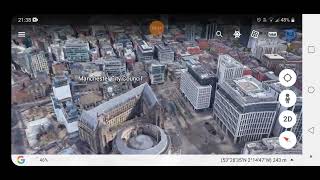 City Of Manchester England City Google Earth 3D Maps