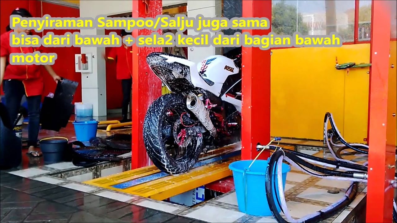  148 Wallpaper  Cuci  Sepeda Motor