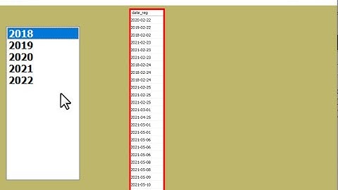 Programming VB.net: retrieve data in listbox by format year from date column in SQL server database.