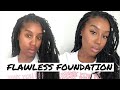 TIPS & TRICKS FOR FLAWLESS FULL COVERAGE FOUNDATION| MY Current Foundation Routine