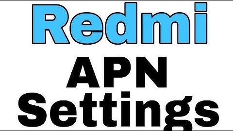 How To Setup Redmi Phone faster Internet APN