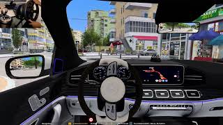 Mercedes Benz GLS Maybach ( ETS2 Gameplay ) Thrusmaster T300rs Wheel