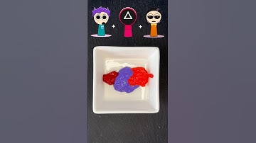 🌈Guess the mixed color of Sprunki Squid Game 2 #satisfying #oddlysatisfying #sprunki