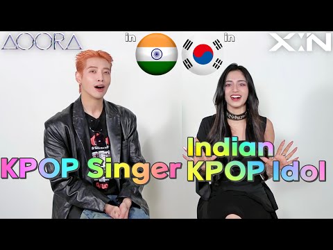 The Real India as told by a KPOP singer vs the Real Korea as told by an Indian KPOP idol🔥AOORA XIN
