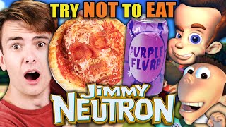 Try Not To Eat - Jimmy Neutron (McSpanky's, Purple Flurp, Pizza Monster) | People Vs. Food