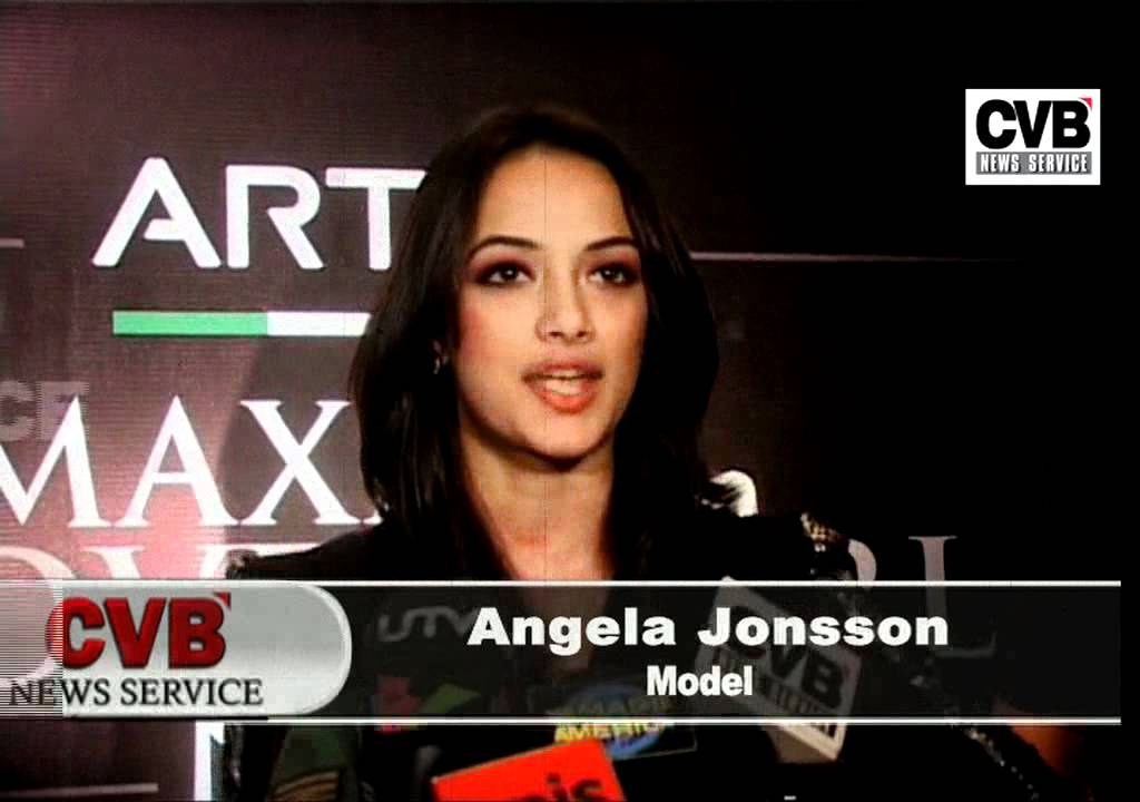 ANGELA JONSSON POSES FOR COVER PAGE OF MEN'S MAGAZINE MAXIM