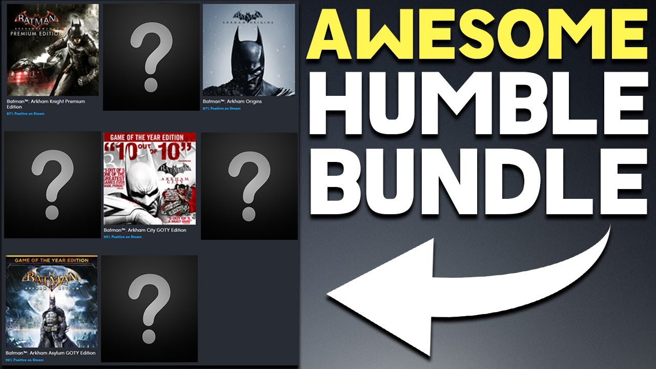 AWESOME NEW HUMBLE BUNDLE LIVE RIGHT NOW - SUPER CHEAP PC GAMES + STEAM DECK UPDATE!
