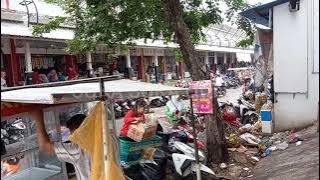 Suasana Pasar Tayu H-4 Lebaran Tanpa Mudik Tahun 2021