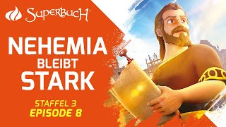 Nehemia bleibt stark | Der Bau der Stadtmauer Jerusalems | Superbuch (Staffel 3, Folge 8)