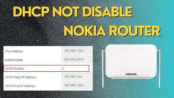 How To DHCP Disable  in Nokia Router as Secondary Router All Setups | Nokia Router as Repeater