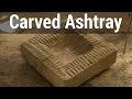 Carved Wooden Ashtray | Резная деревянная пепельница