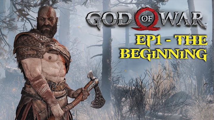 God of War (2018) Full Walkthrough Part 1 | No Commentary Gameplay | PS5 4K