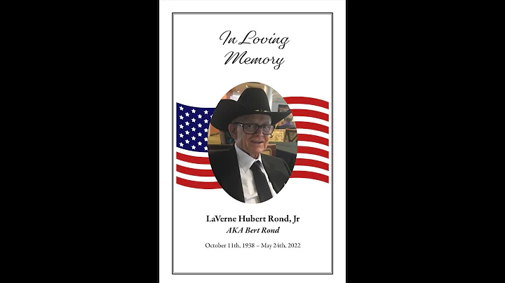 Grandpa Bert 10/11/1938 - 5/24/2022