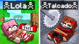 15 FAÇONS de PIÉGER Talcado et Lola sur Minecraft !