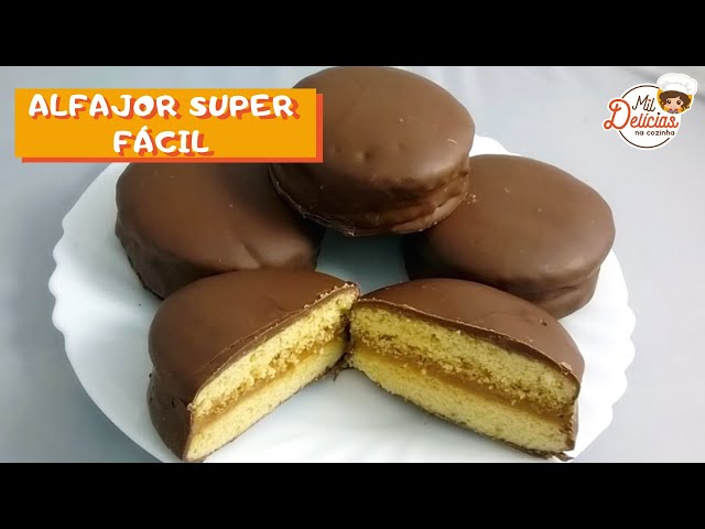FAÇA E VENDA ALFAJOR MUITO FÁCIL MIL DELÍCIAS NA COZINHA