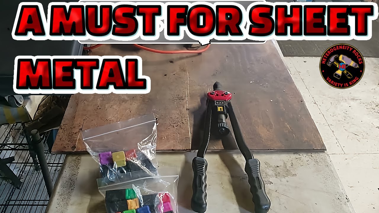 How to use a rivet/nutsert tool. Save time and money. diy howto 