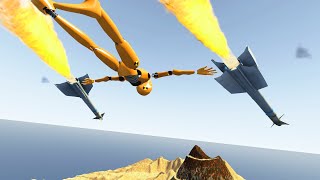 Rocket Ride Crashes Beamng Drive Crashtherapy