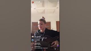 Tori Kelly - Sorry Would Go a Long Way Instagram Live