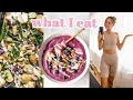 What I Eat in a Day // vegan summer meals